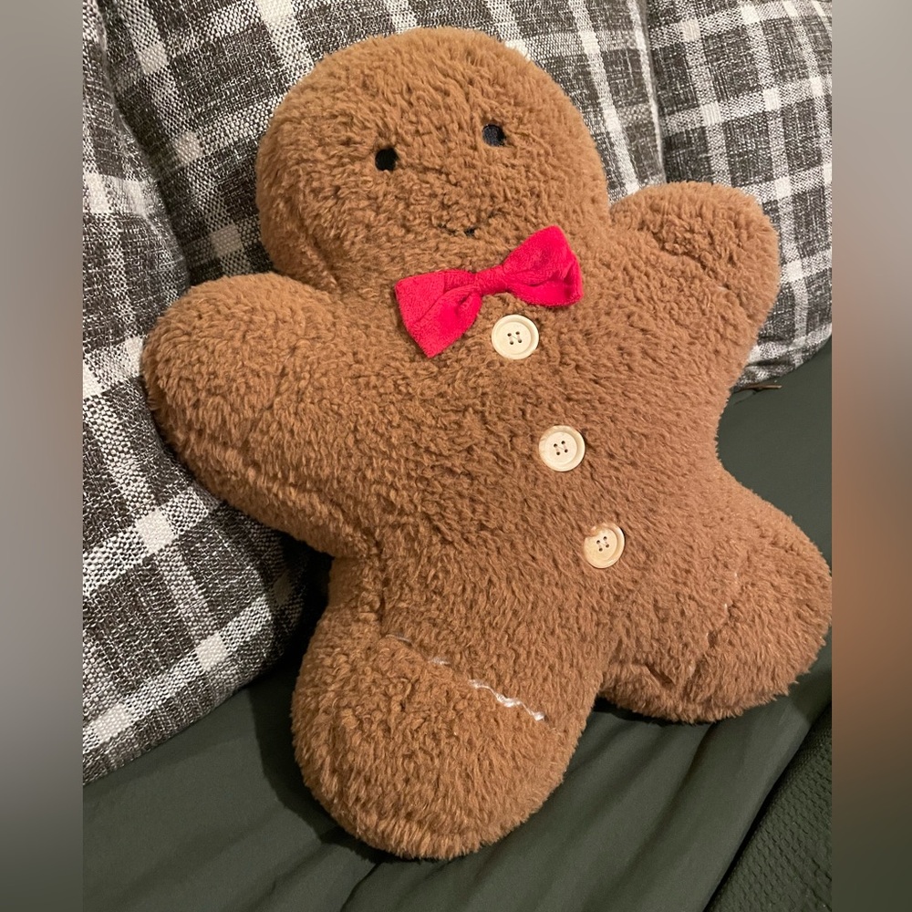 Gingerbread pillow